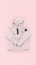 veste imperméable rosie
